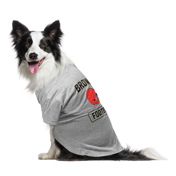 Littlearth Cleveland Browns Pet Tee Shirt Type