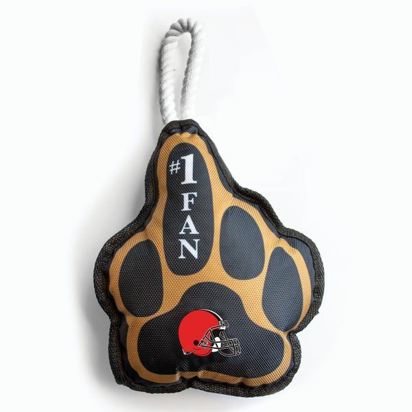 littlearth Cleveland Browns Super Fan Pet Toy