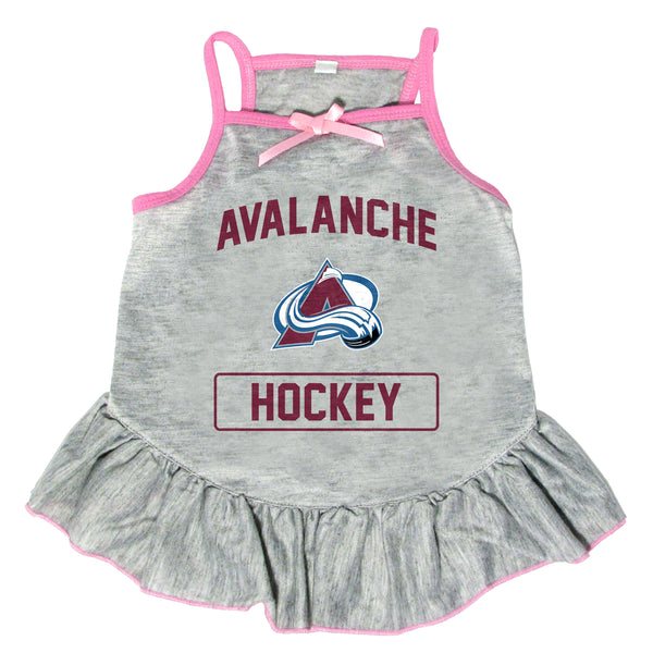 Littlearth Colorado Avalanche Pet Dress Grey Type