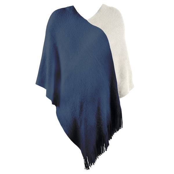 Littlearth Columbus Blue Jackets Dip Dye Poncho