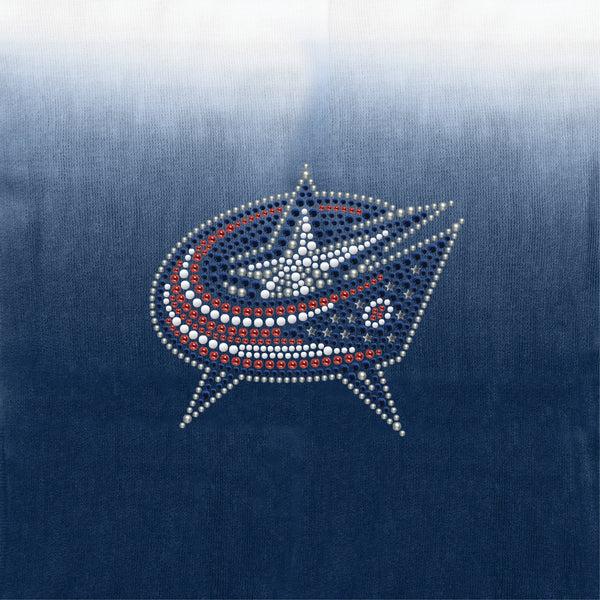 Littlearth Columbus Blue Jackets Dip Dye Scarf