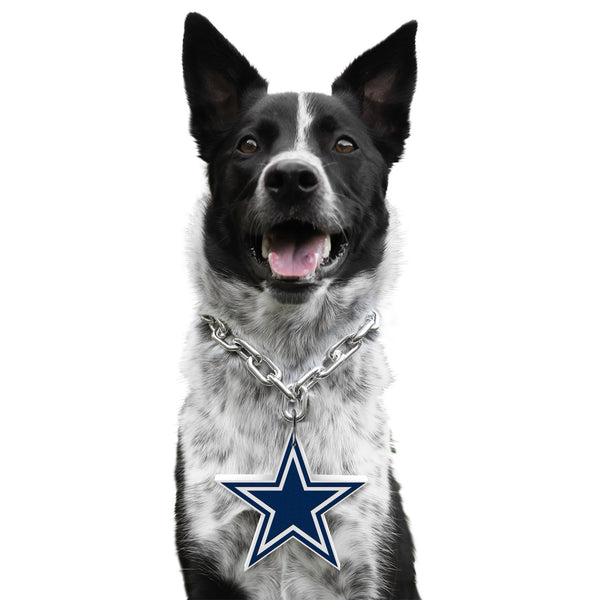 littlearth Dallas Cowboys Pet Fan Chain