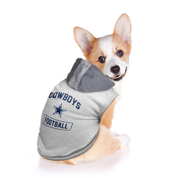 Littlearth Dallas Cowboys Pet Hooded Crewneck