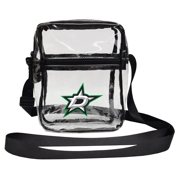 littlearth Dallas Stars Clear Sideline Purse