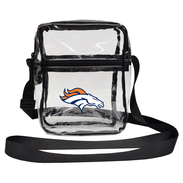 littlearth Denver Broncos Clear Sideline Purse
