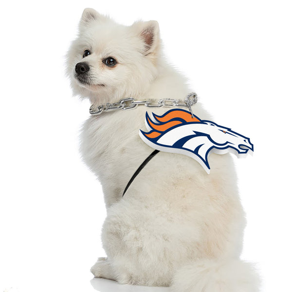 Littlearth Denver Broncos Pet Fan Chain
