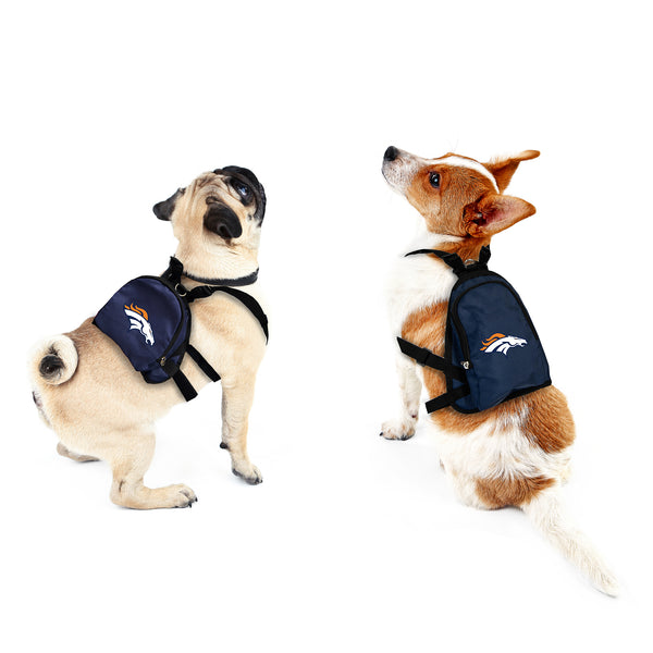 Littlearth Denver Broncos Pet Mini Backpack