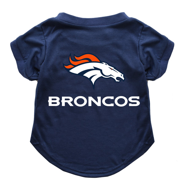 Littlearth Denver Broncos Pet T-Shirt