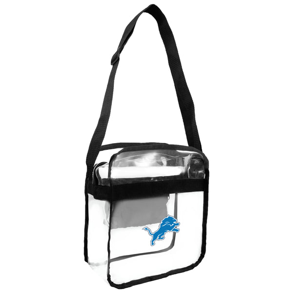 littlearth Detroit Lions Clear Carryall Crossbody