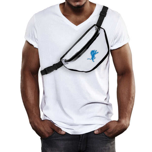 Littlearth Detroit Lions Clear Fanny Pack