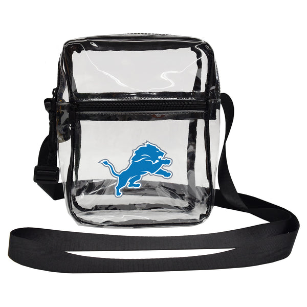 littlearth Detroit Lions Clear Sideline Purse