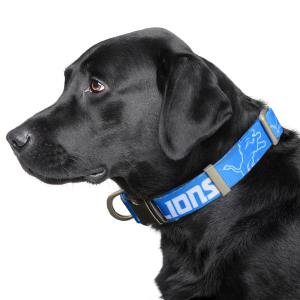 Littlearth Detroit Lions Premium Pet Collar