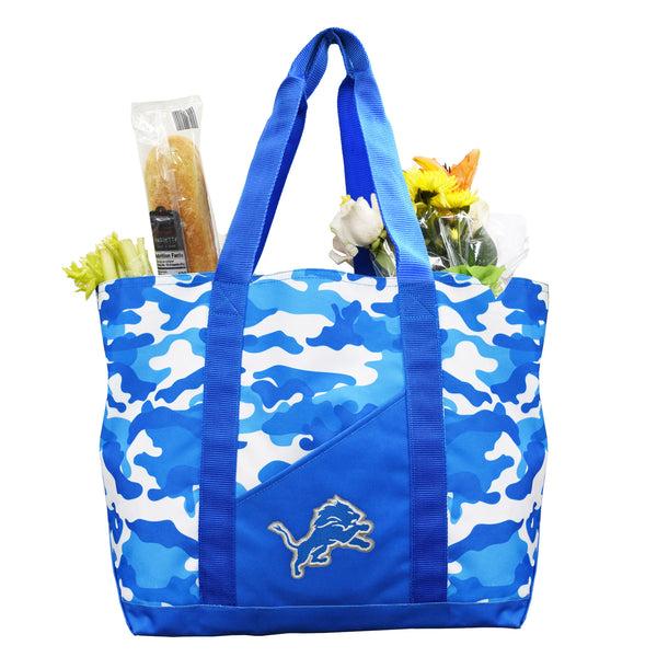 Littlearth Detroit Lions Super-Duty Camo Tote