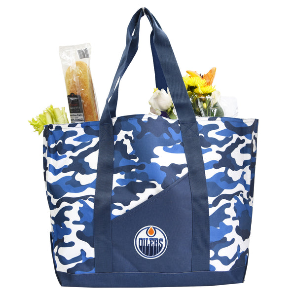 Littlearth Edmonton Oilers Super-Duty Camo Tote