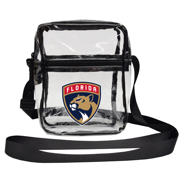 littlearth Florida Panthers Clear Sideline Purse