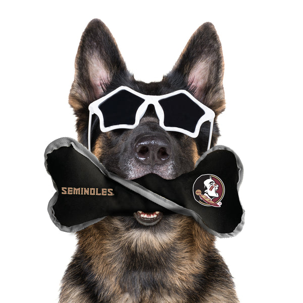 Littlearth Florida State University Pet Tug Bone