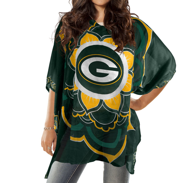 Littlearth Green Bay Packers Caftan Flower
