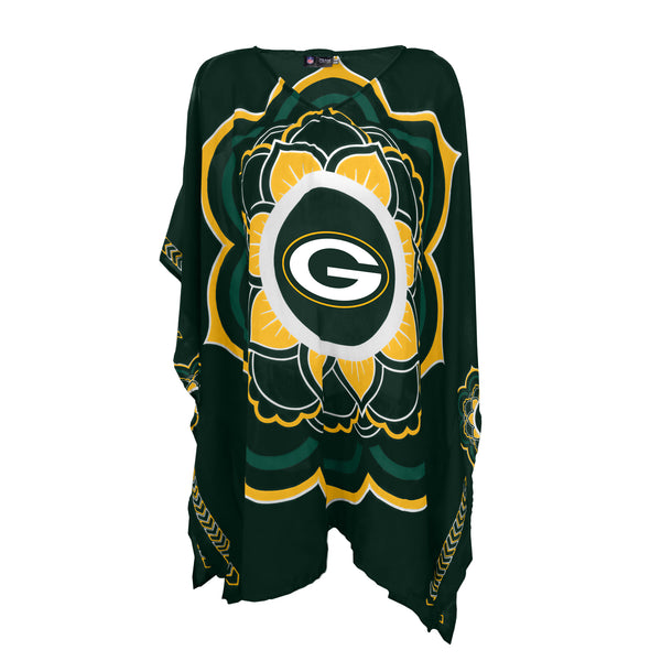 littlearth Green Bay Packers Caftan Flower