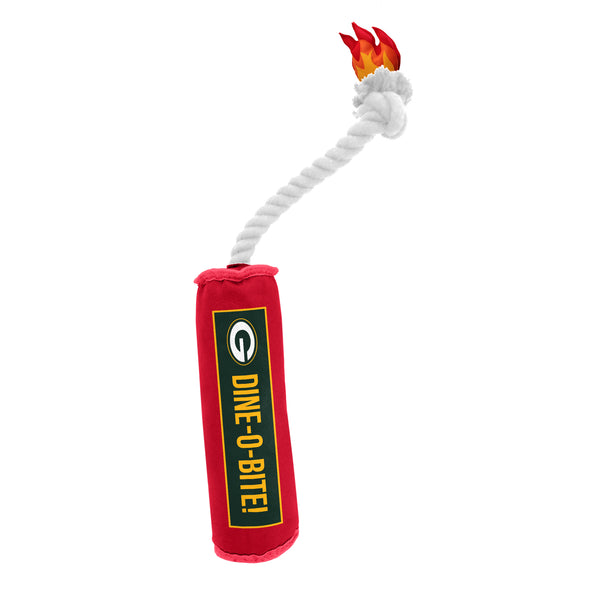 littlearth Green Bay Packers Dine-O-Bite Pet Toy