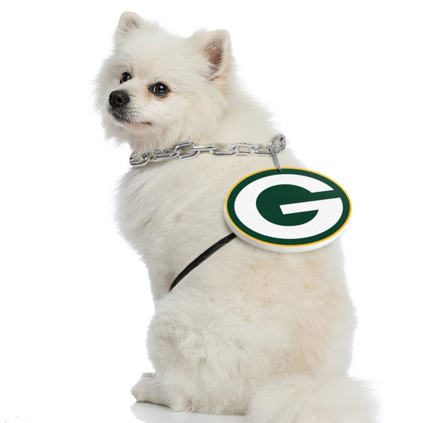 Littlearth Green Bay Packers Pet Fan Chain