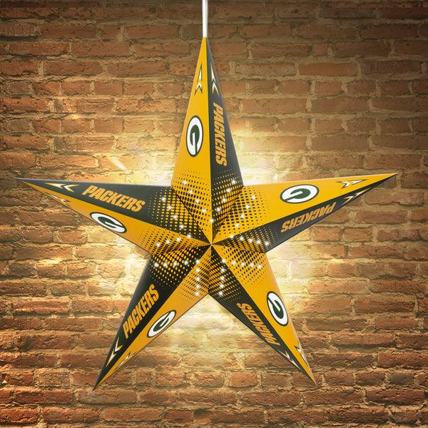 littlearth Green Bay Packers Star Lantern