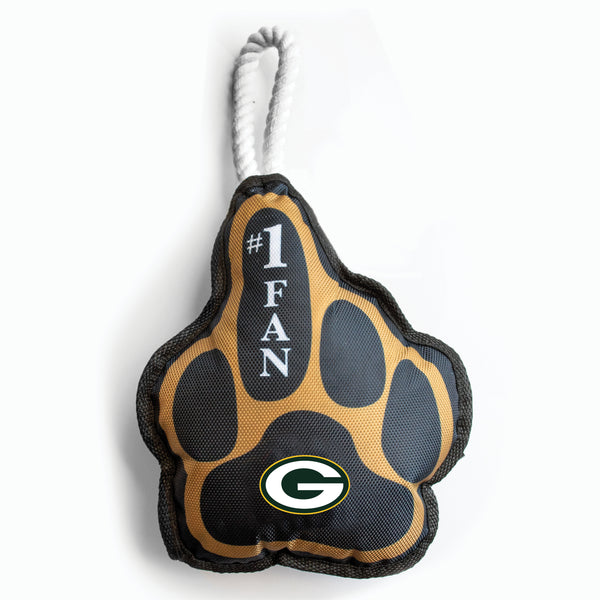 littlearth Green Bay Packers Super Fan Pet Toy