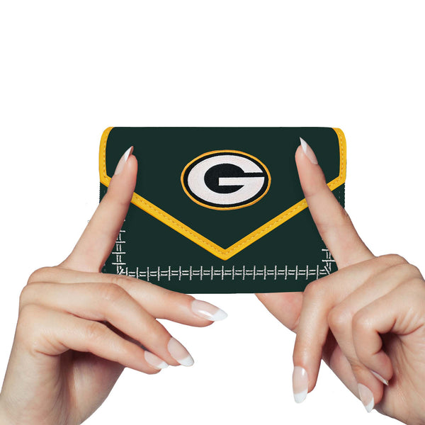 Littlearth Green Bay Packers Team Stitched Wallet