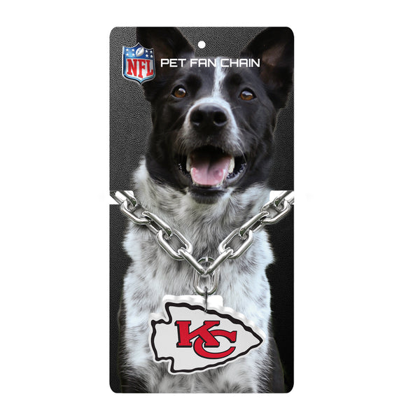 Littlearth Kansas City Chiefs Pet Fan Chain
