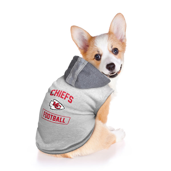 Littlearth Kansas City Chiefs Pet Hooded Crewneck