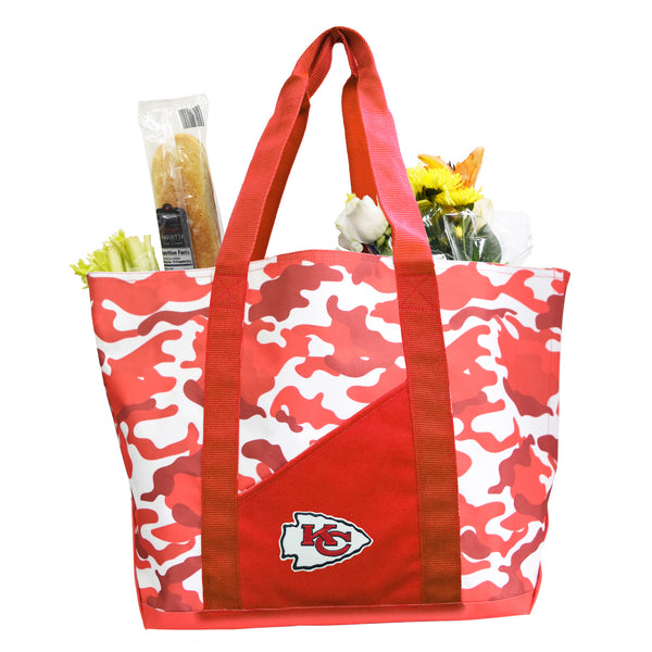 Littlearth Kansas City Chiefs Super-Duty Camo Tote