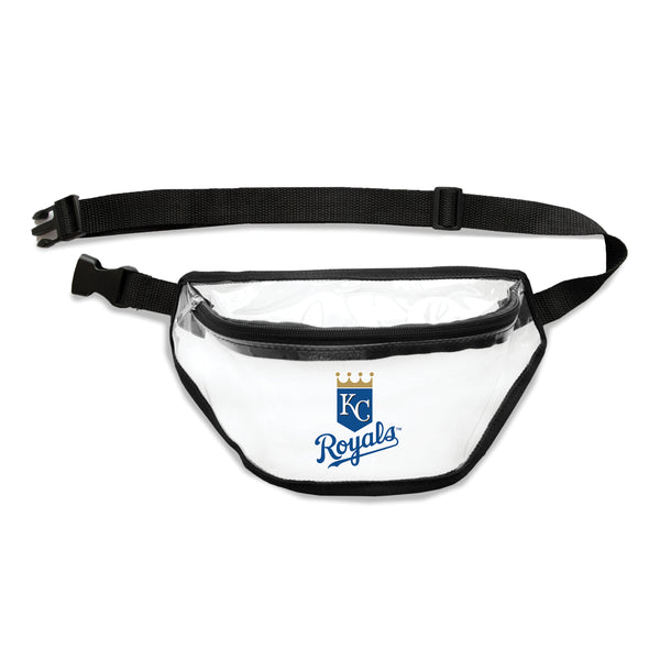 littlearth Kansas City Royals Clear Fanny Pack