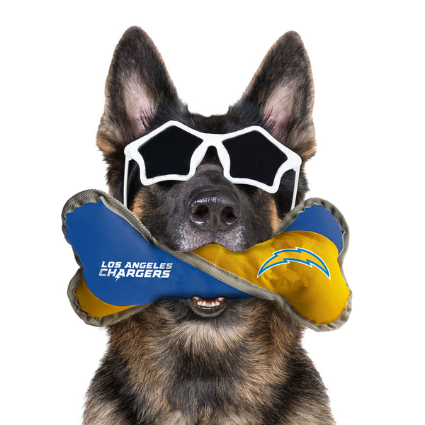 Littlearth Los Angeles Chargers Pet Tug Bone