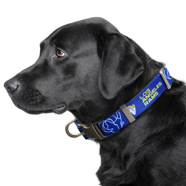 Littlearth Los Angeles Rams Premium Pet Collar