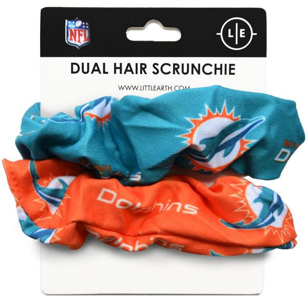 littlearth Miami Dolphins Dual Hair Twist