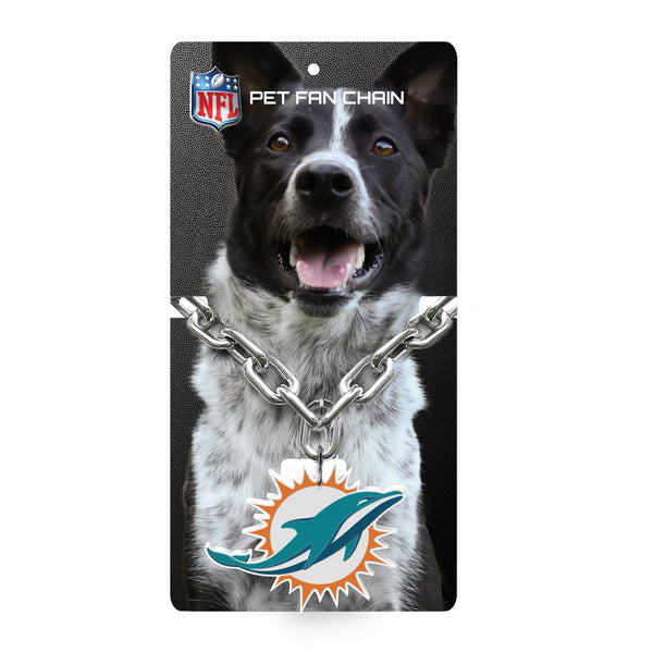 Littlearth Miami Dolphins Pet Fan Chain