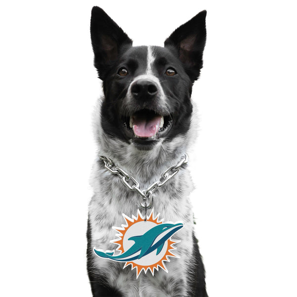 littlearth Miami Dolphins Pet Fan Chain