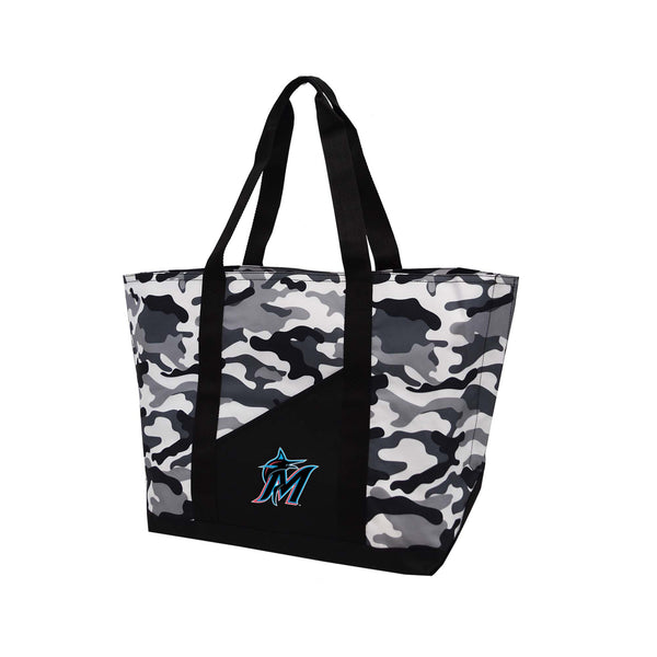 littlearth Miami Marlins Super-Duty Camo Tote