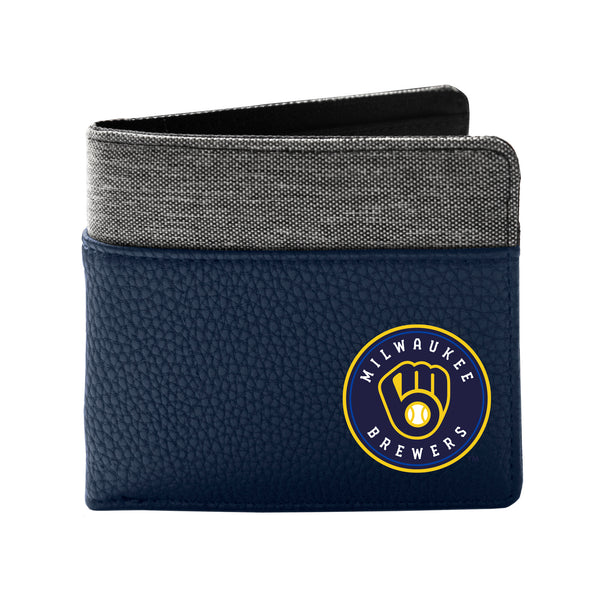 littlearth Milwaukee Brewers Pebble BiFold Wallet