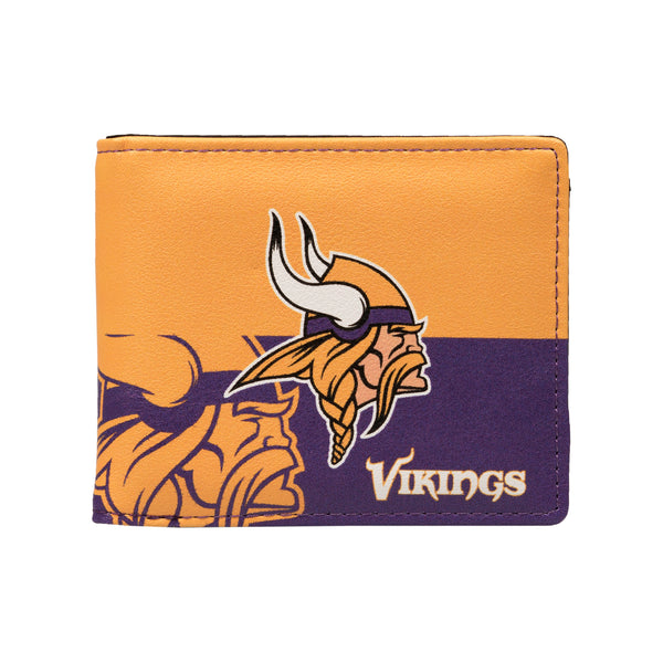littlearth Minnesota Vikings Bi-Fold Wallet