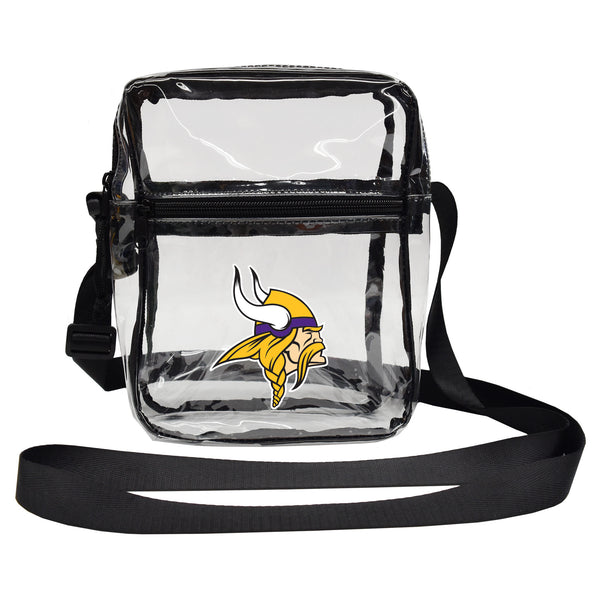 littlearth Minnesota Vikings Clear Sideline Purse