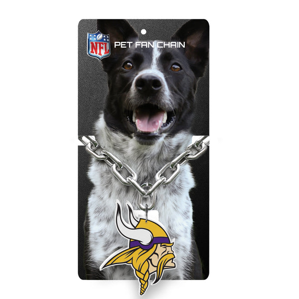 Littlearth Minnesota Vikings Pet Fan Chain
