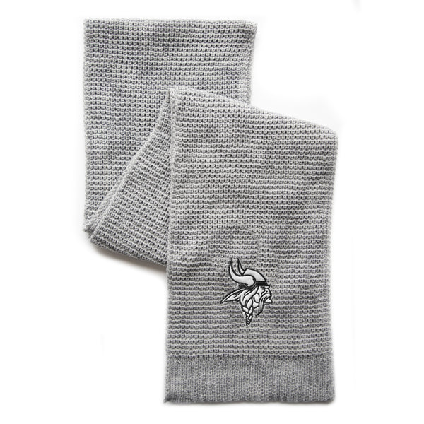 littlearth Minnesota Vikings Waffle Scarf
