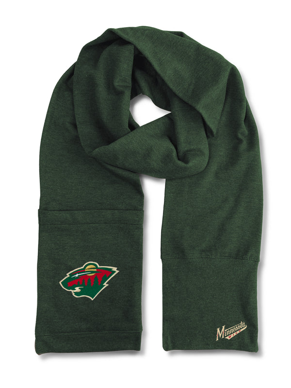 littlearth Minnesota Wild Jimmy Bean 4 in 1 Scarf