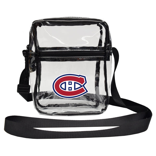 littlearth Montreal Canadiens Clear Sideline Purse