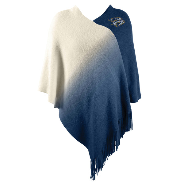 Littlearth Nashville Predators Dip Dye Poncho