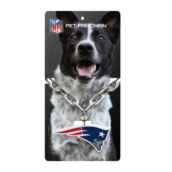 Littlearth New England Patriots Pet Fan Chain