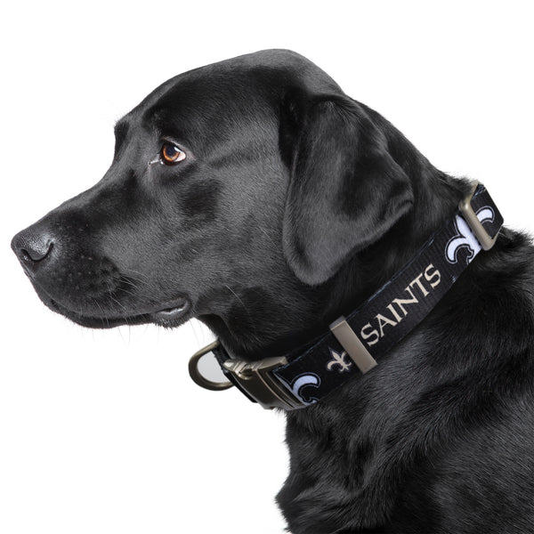 Littlearth New Orleans Saints Premium Pet Collar