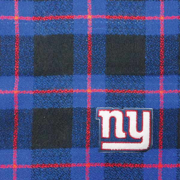 Littlearth New York Giants Plaid Blanket Scarf