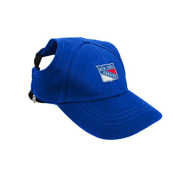littlearth New York Rangers Pet Baseball Hat
