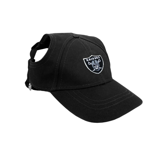 littlearth Oakland Raiders Pet Baseball Hat